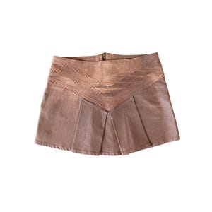 Vintage Just  Cavalli brown jean mini skirt Y2K 2000S