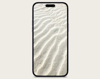 Minimalist Phone wallpaper | Digital download - Sand pattern wallpaper| phone background | Aesthetic phone background | Mobile Lock Screen