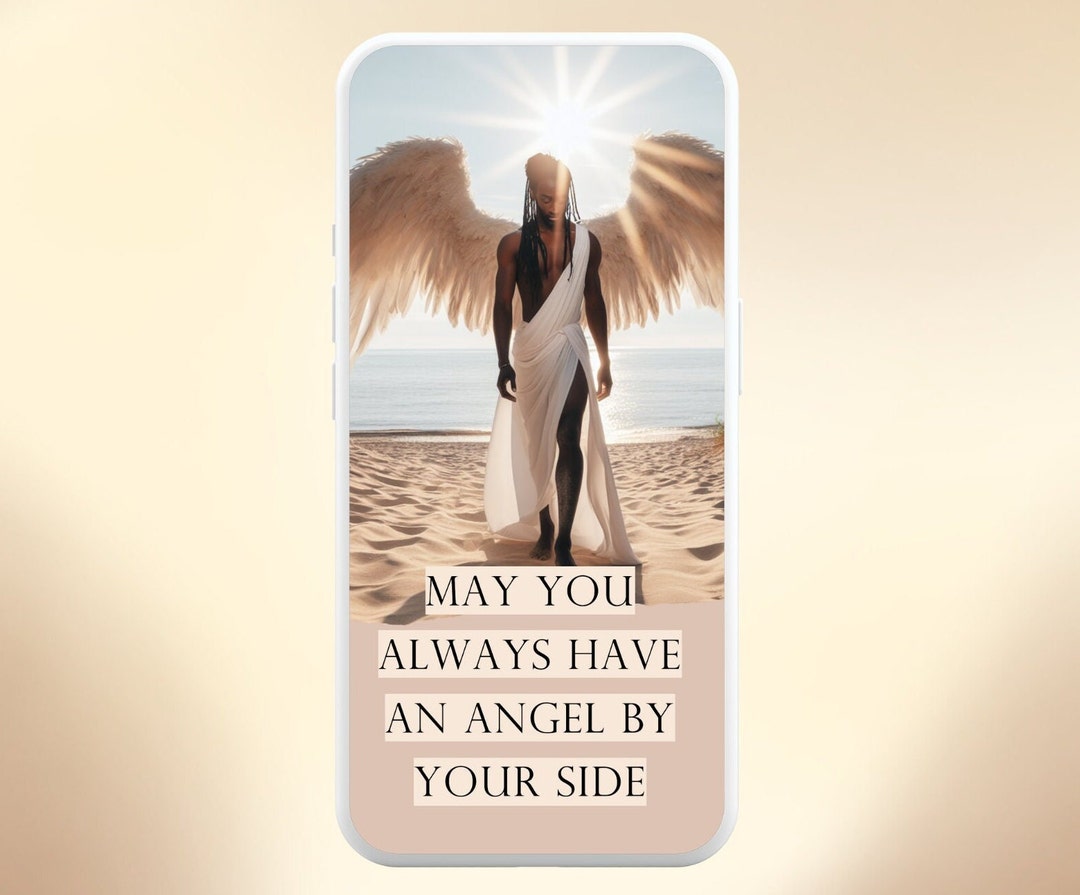 Angel iPhone Wallpaper Digital Download Aesthetic Phone Background