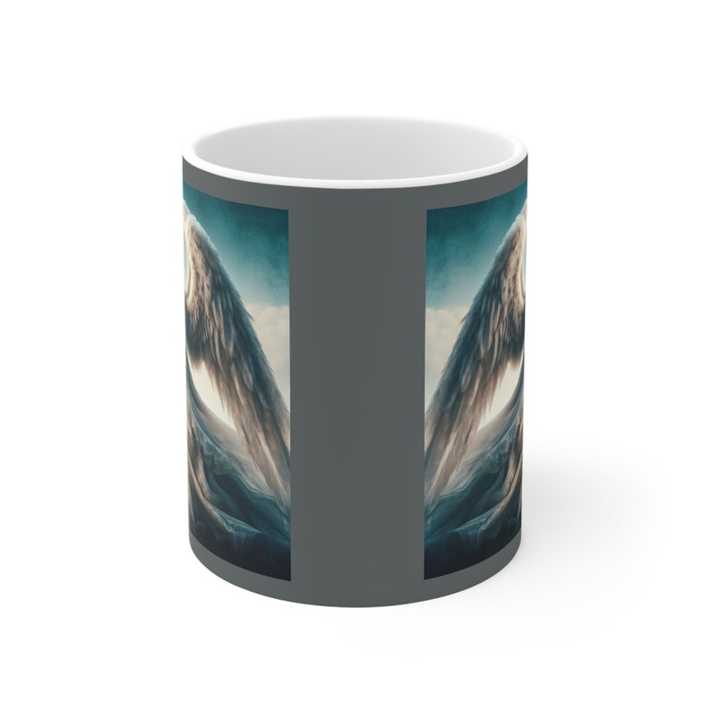 Kubek Anioł - Kubek ceramiczny 11oz - Prezent Anioła zdjęcie 4