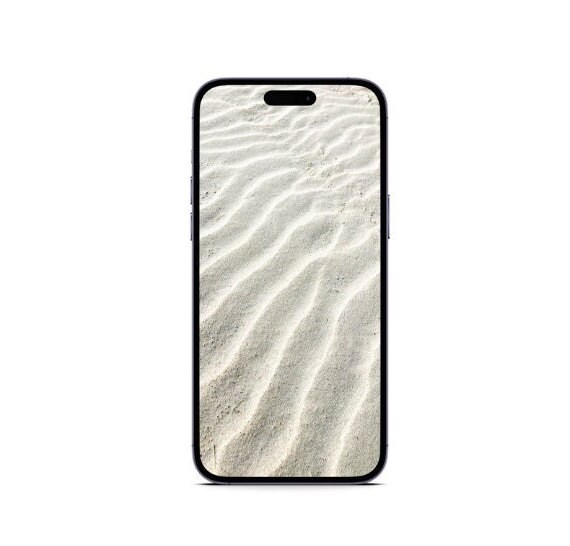 Minimalist iPhone Wallpaper | Digital Download - Sand Pattern Wallpaper
