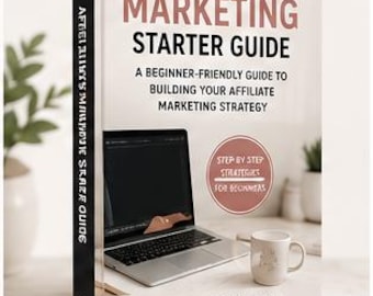 Affiliate Marketing Guide for Beginners, Digital Marketing Ebook, Affiliate Strategy & Online Business Guide