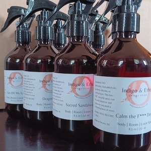 Non-toxic Scented Room, Linen & Body Spray