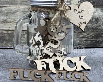 Fucks to give inappropriate gift, last fuck to give, give a fuck, Swear Word gift, Funny gift - Fuck jar, Curse Word, F*ck, fucks to give