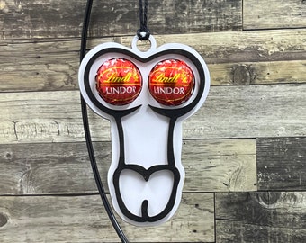 Inappropriate peen p*enis penis Ornament, Adult Ornament, XXX Ornament, Christmas Gag Gift, Naughty White Elephant, chocolate balls