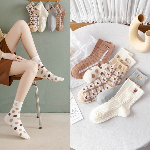 Ladies 2024 cotton socks