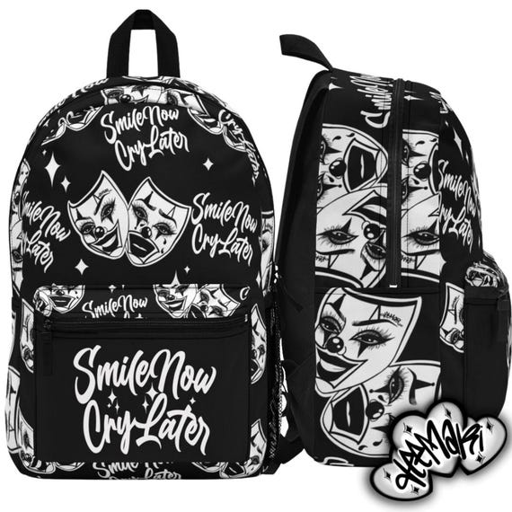 Smile Now Cry Later Chicana Backpack - Etsy