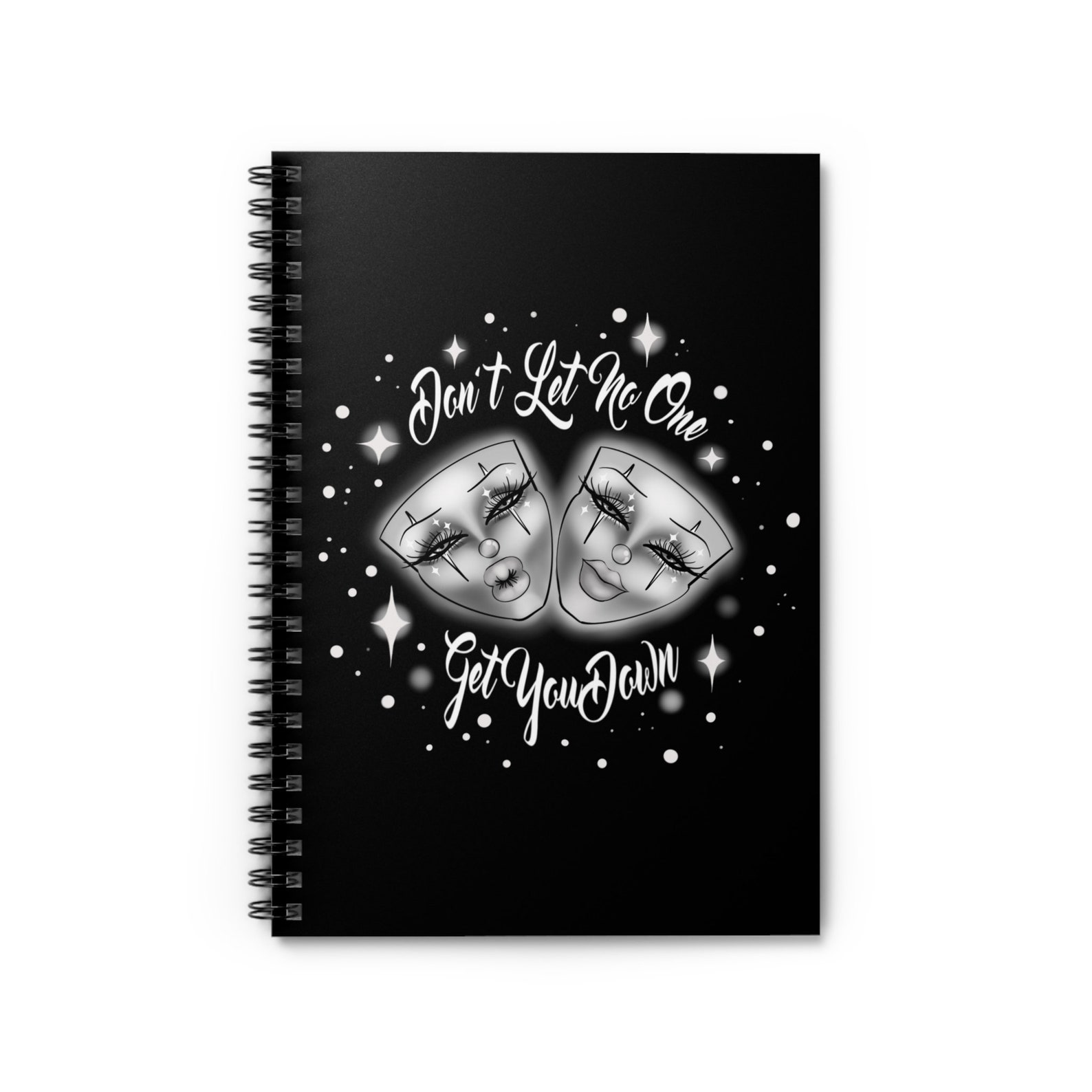 Dont Let No One Get You Down Spiral Notebook Ruled Line - Etsy
