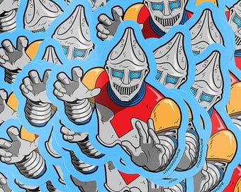 Jet Jaguar glänzende Vinyl-Aufkleber, Wasserflasche, Laptop, Telefon Aufkleber von AntonyRefect