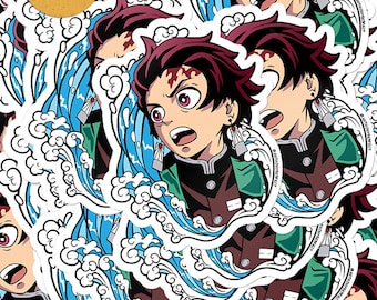 Demon Hunter Wasseratmen glänzend Vinyl wasserdichte Aufkleber Gestanzte Aufkleber von AntonyRefect