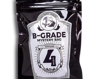 B Grade Mystery Bag - 4 B Grade Enamel Pins