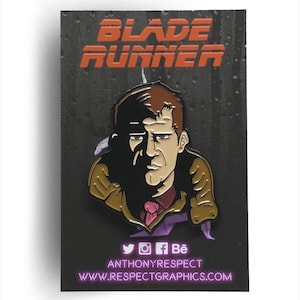 Deckard Classic Edition | Soft Enamel Pin by Respect