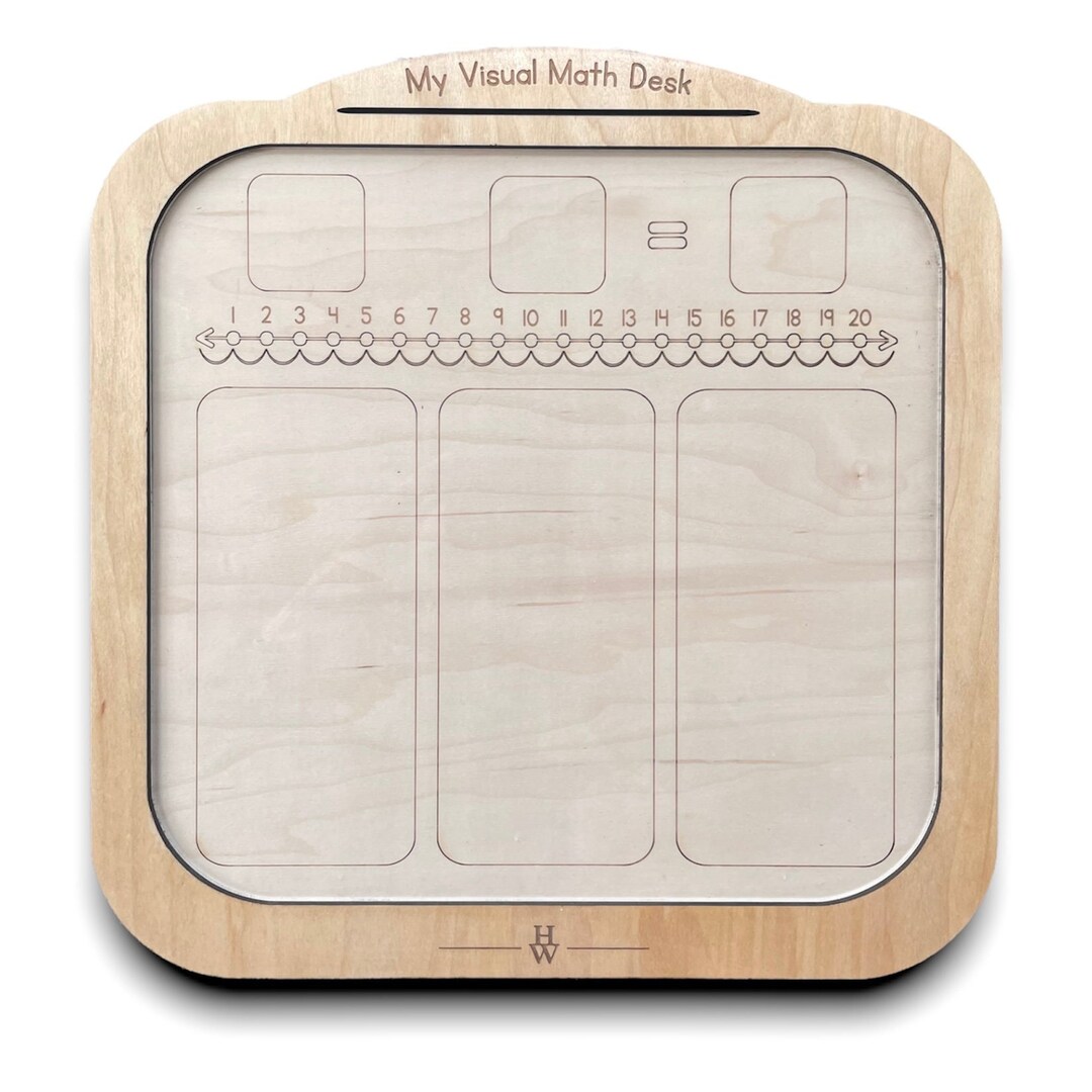 My Visual Math Desk - Etsy
