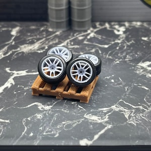 1/64 Scale Work Wheels CR Kiwami For Wheel Swaps Customs