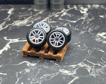 1/64 Scale Work Wheels CR Kiwami For Wheel Swaps Customs