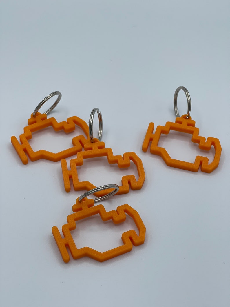 Check Engine Keychain Funny Gift Key Ring Gag Gift Etsy