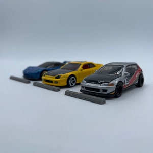 Gegoten diorama's op schaal 1:64