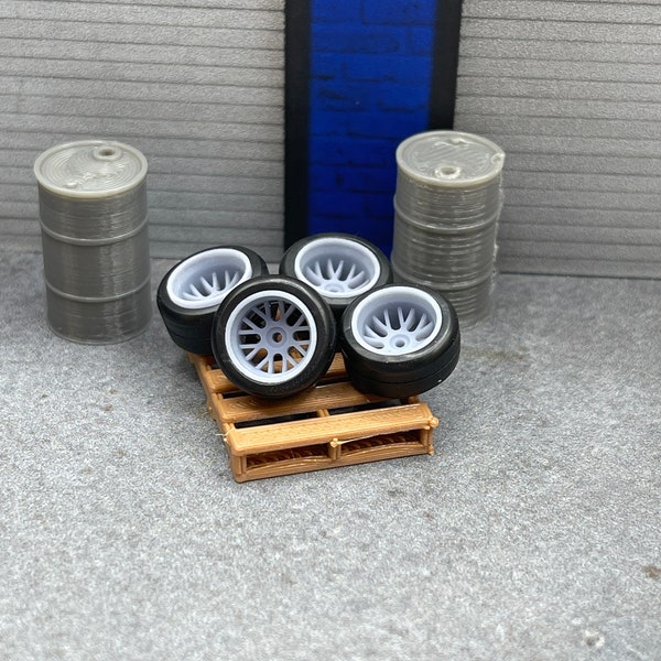 1/64 Scale BBS CH-R Wheels For Hotwheels Matchbox Mini GT For Wheel Swaps Customs