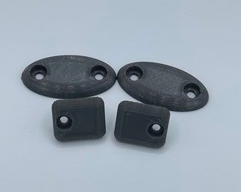 Prelude 5th Gen Visor Delete Plate Set