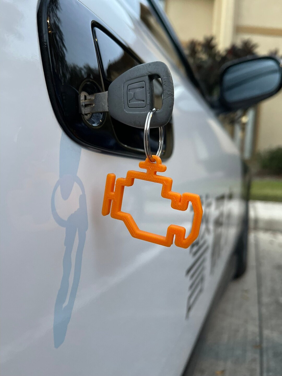 Check Engine Keychain Funny Gift Key Ring Gag Gift Etsy