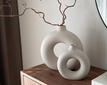 NUOBESTY Human Body Vase Modern Nordic Style Ceramic Flower Vase Household Desktop Decorative Butt Pot Planter Ornament for Home Shop Style 2 NUOBESTY Human Body Vase Modern Nordic Style Ceramic Flower Vase Household Desktop Decorative Butt Pot Planter Ornament for Home Shop Style 2