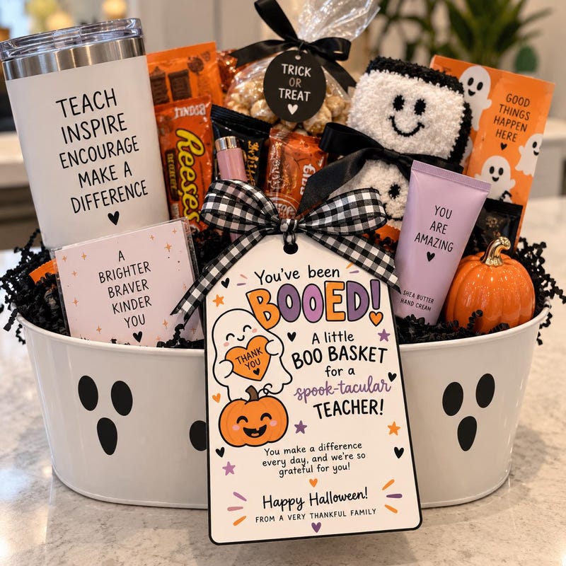 Boo Bag Tag Template - Etsy