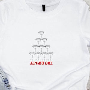 Apres ski, apres ski svg, apres ski sweater, champagne svg - PDF, SVG, PNG instant digital download for circuit
