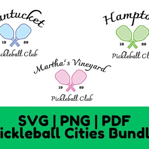 Pickleball svg, pickleball peddels, pickleball club, pickleball shirt - SVG, PNG, PDF instant digitale download voor Circuit Cut Files