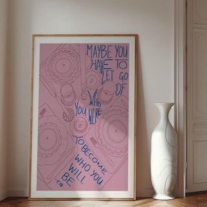 Sex and the City Quote | Digital Download | Wall Art | Home Decor | Printable | Quote | Summer | TV show | Pink | Girlfriend