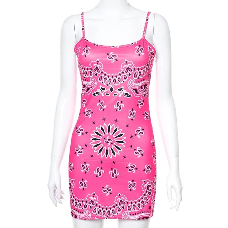 Bandana Print Dresses Etsy