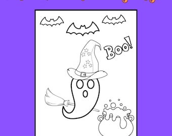 Coloriages d'Halloween pour les enfants, Coloriages pour les enfants, Coloriages à imprimer