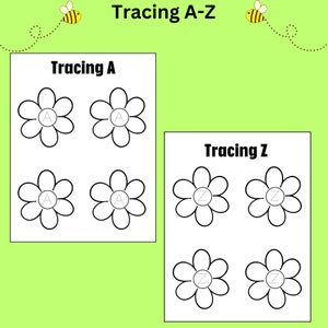 Spring Worksheets, Capital Alphabet Tracing, Kindergarten Worksheets, Homeschool Worksheets, Preschool Worksheets, Spring Activities, Spring