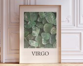 Virgo Aesthetic Print, Astrology Decor, Zodiac Printable, Star Sign Wall Art, Virgo Girlie, August Aesthetic, September Wall Art, Cute Print