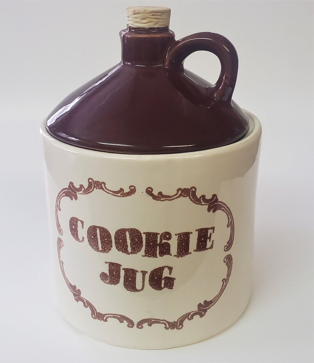 Vintage Cookie Jar Cookie Jug Country Farmhouse Etsy