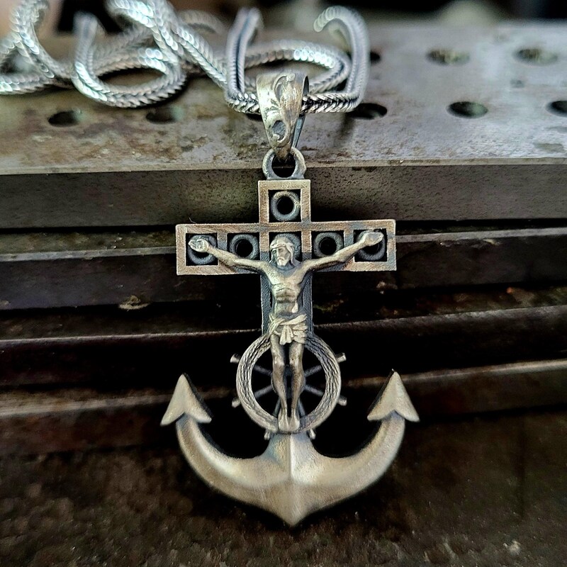 Anchor Cross - Etsy