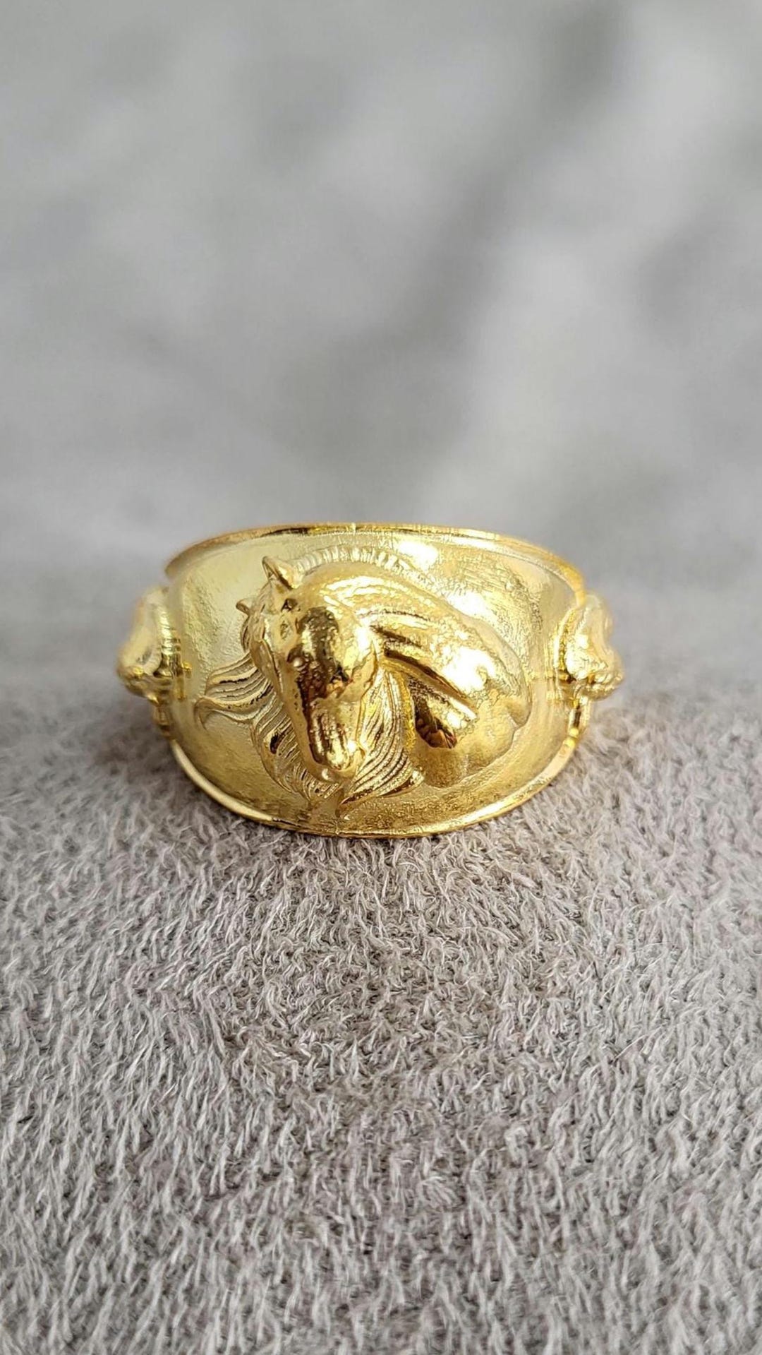 Rhiannon (Horse Goddess) Signet Ring main image 1