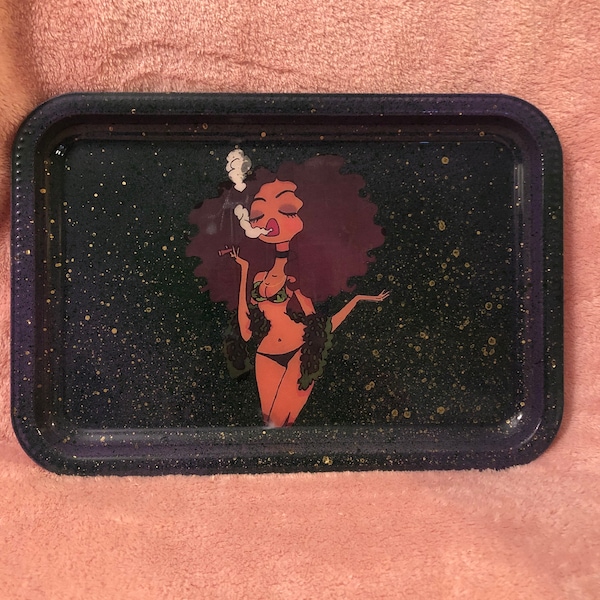 Rolling Tray for Girl Etsy