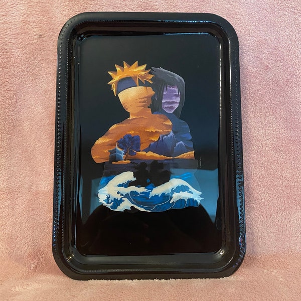 Naruto Rolling Tray Etsy