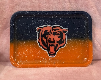 Chicago Bears Rolling Tray