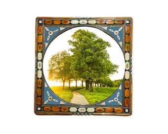 Eco-Friendly Frame for Artistic Paintings – Handcrafted from Recycled Wood & Resin