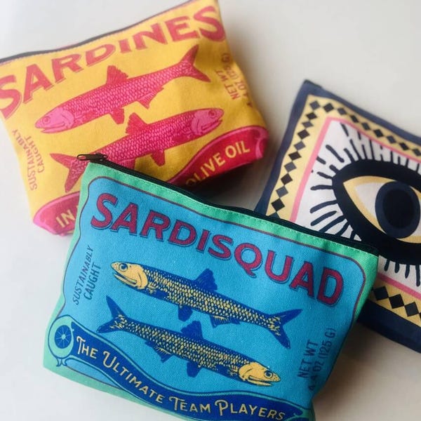 Colourful Print Wash Bag