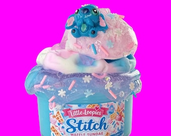 Waffle Sundae Slime/ Diy Slime/ Butter Slime
