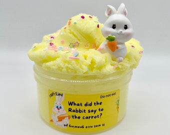 Bunny Cloud Dough Slime-Drizzly-Scented-Moldable-Slime shop