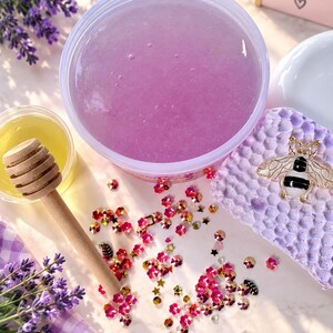 Lavender Honey DIY Slime Kit | Bee Jelly Slime Bild 2