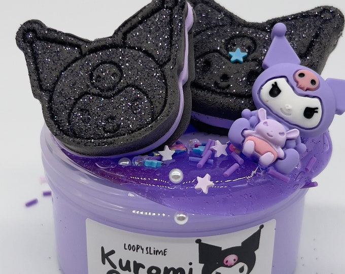 Kuromi Cookie Slime, Fluffy Slime, Butter Slime, Scented Slime, Slime Shop, Slime Charms, Butter