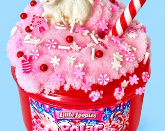 Polar Pop Jelly Slime with Icy Topper| Scented Slime kit| Jelly Slime