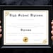 Homeschool Diploma Blank Template DIY Custom High School Diploma Fill ...