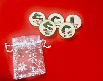 Personalised x5 Elf chocolate coins