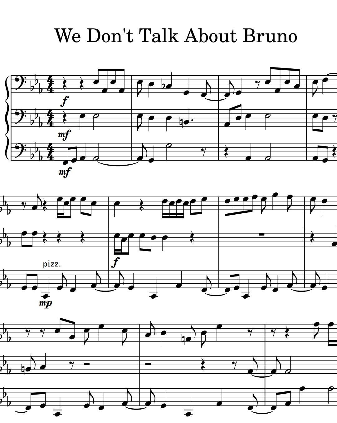 Charlie Puth, Selena Gomez-We Don't Talk Anymore Violin Score pdf ...