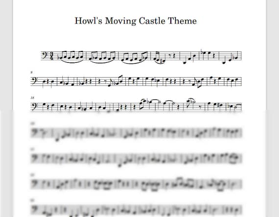 Howl's moving 2024 castle flute